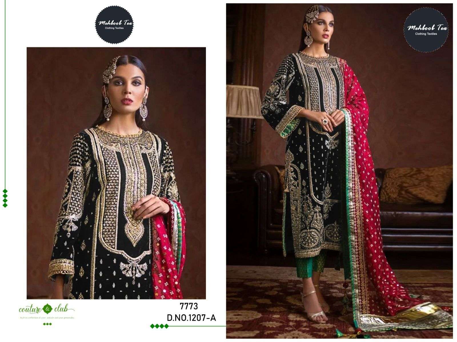 Dress Design No. 1207 By Mehboob TEX 